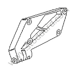 BRACKET OPTION: AIR CONDITIONER (Option code: M573) (94412612302)