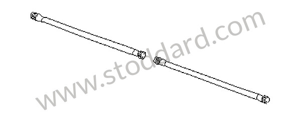 94433310300 - TORSION BAR for Porsche 944 82-85 &bull; 1982 &bull; 944 2.5 &bull; Coupe &bull; Automatic Gearbox