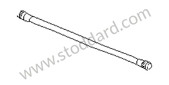 94433310400 - TORSION BAR for Porsche 924S &bull; 1986 &bull; 924S 2.5 &bull; Coupe &bull; Manual Gearbox, 5 Speed