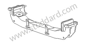 CROSS MEMBER Left-hand drive