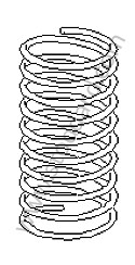 COIL SPRING 3 Versions available for this part