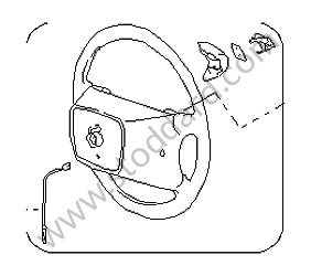 STEERING WHEEL CAR WITH AIRBAG / magenta / magenta (4XW) (944347804524XW)