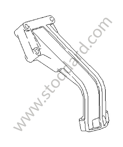 94437512306 - ENGINE CARRIER for Porsche 944 89-91 &bull; 1990 &bull; 944 S2 &bull; Coupe &bull; Manual Gearbox, 5 Speed