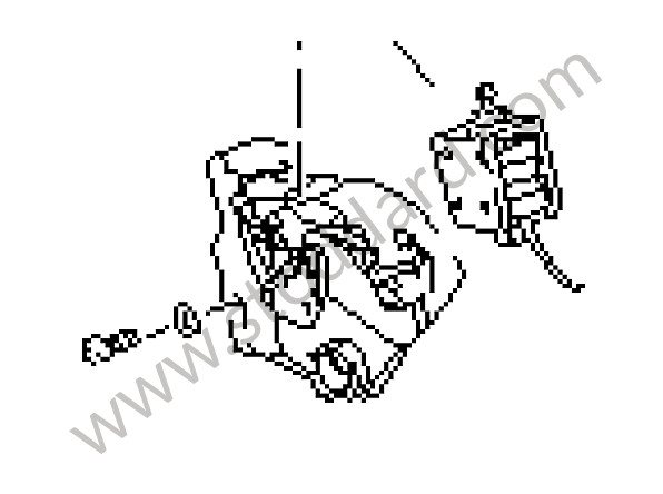 94442603900 - GUIDE for Porsche 968 &bull; 1992 &bull; 968 &bull; Coupe &bull; Automatic Gearbox