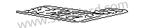 94450107500 - BOOT FLOOR PLATE for Porsche 924 76-79 &bull; 1976 &bull; 924 2.0 &bull; Coupe &bull; Manual Gearbox, 4 Speed