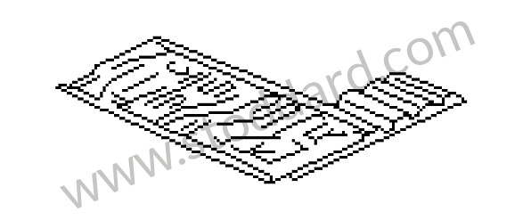 94450107501 - BOOT FLOOR PLATE for Porsche 968 &bull; 1993 &bull; 968 Cs &bull; Coupe &bull; Manual Gearbox, 6 Speed
