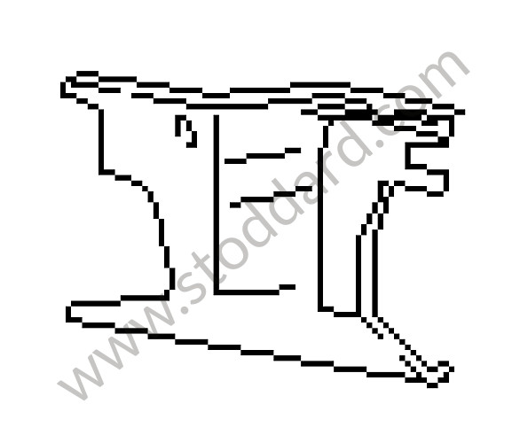 94450202101 - FIREWALL for Porsche 944 82-85 &bull; 1982 &bull; 944 2.5 &bull; Coupe &bull; Manual Gearbox, 5 Speed