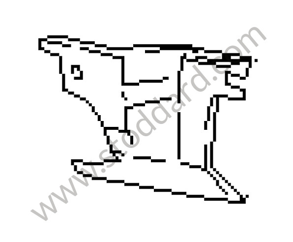 94450202101 - FIREWALL for Porsche 924 80-85 &bull; 1980 &bull; 924 2.0 &bull; Coupe &bull; Manual Gearbox, 5 Speed