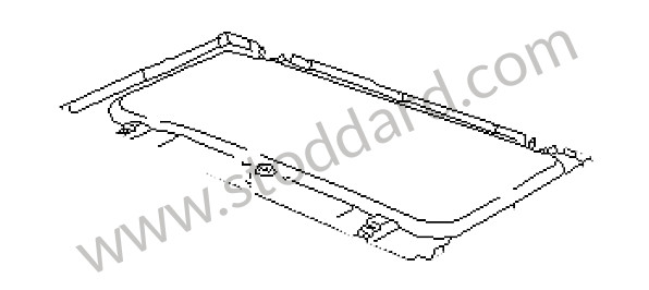 944564047021HS - ROOFLINING for Porsche 968 &bull; 1994 &bull; 968 &bull; Coupe &bull; Manual Gearbox, 6 Speed