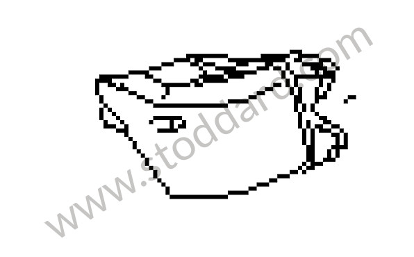 94457212500 - FOOTWELL OUTLET VENT for Porsche 968 &bull; 1994 &bull; 968 &bull; Coupe &bull; Manual Gearbox, 6 Speed