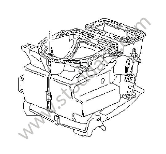 94457302300 - FLAP CONTROL BOX for Porsche 944 82-85 &bull; 1983 &bull; 944 2.5 &bull; Coupe &bull; Automatic Gearbox