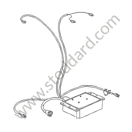 94461821701 - CONTROL UNIT for Porsche 944 89-91 &bull; 1989 &bull; 944 2.7 &bull; Coupe &bull; Automatic Gearbox