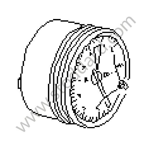 94464120501 - TACHOMETER for Porsche 944 82-85 &bull; 1982 &bull; 944 2.5 &bull; Coupe &bull; Automatic Gearbox