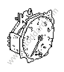 TACHOMETER Left-hand drive