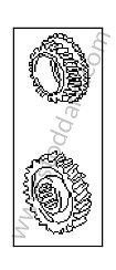 GEAR SET 3RD GEAR / 33/26 RATIO