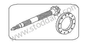 RING GEAR AND PINION SHAFT 31 / 9 RATIO