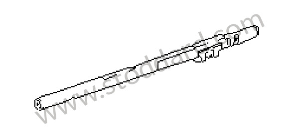 95030310504 - GEAR SHIFT ROD for Porsche 964 &bull; 1992 &bull; 964 Rs &bull; Coupe &bull; Manual Gearbox, 5 Speed
