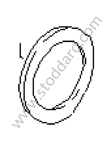 95033271302 - THRUST RING for Porsche 964 &bull; 1992 &bull; 964 Carrera 4 &bull; Coupe &bull; Manual Gearbox, 5 Speed