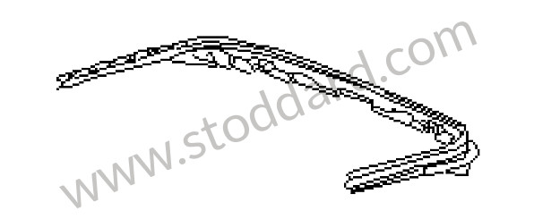 95150203500 - REINFORCEMENT for Porsche 968 &bull; 1992 &bull; 968 &bull; Coupe &bull; Automatic Gearbox