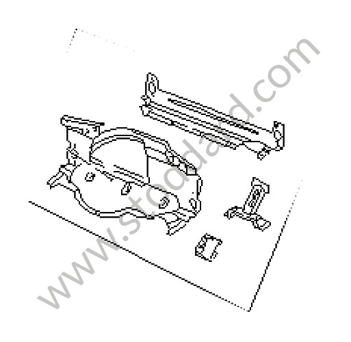 95150208100 - TERMINAL PIECE for Porsche 968 &bull; 1992 &bull; 968 &bull; Coupe &bull; Automatic Gearbox
