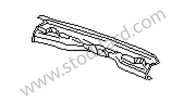 95150303700 - TERMINAL PIECE for Porsche 968 &bull; 1992 &bull; 968 &bull; Coupe &bull; Automatic Gearbox