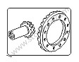 RING GEAR AND PINION SHAFT