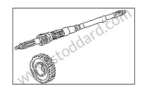GEAR SET 1ST GEAR / 42/12 RATIO (96430290111)