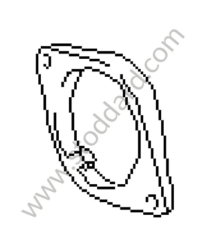 96433977103 - ENGAGING LEVER for Porsche 964 &bull; 1990 &bull; 964 Carrera 4 &bull; Cabrio &bull; Manual Gearbox, 5 Speed