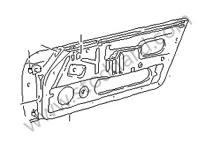 BARE DOOR SHELL  (96453100510GRV)