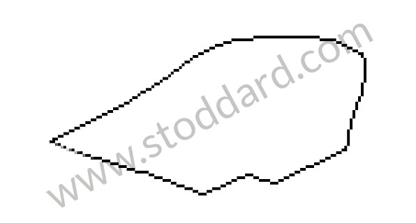 964551014006SC - CARPET for Porsche 993 &bull; 1994 &bull; 993 Carrera 2 &bull; Cabrio &bull; Automatic Gearbox