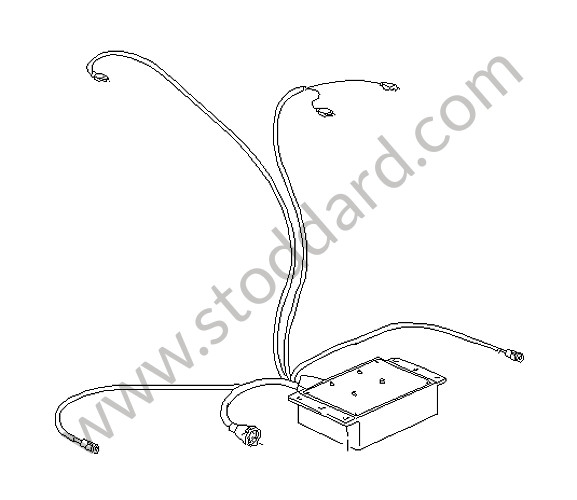 96461821703 - SWITCH UNIT for Porsche 964 &bull; 1992 &bull; 964 Carrera 2 &bull; Coupe &bull; Automatic Gearbox