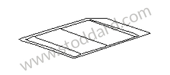 96561020902 - INDICATION STICKER for Porsche 911 Turbo + 965 &bull; 1992 &bull; 3.3 Turbo &bull; Coupe &bull; Manual Gearbox, 5 Speed