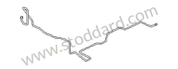 98620135300 - AIR TUBE for Porsche Boxster 986 97-04 &bull; 2000 &bull; Boxster 2.7 &bull; Cabrio &bull; Automatic Gearbox