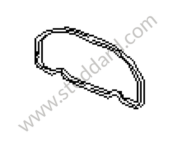 98642448002 - GASKET for Porsche Boxster 986 97-04 &bull; 2000 &bull; Boxster 2.7 &bull; Cabrio &bull; Manual Gearbox, 5 Speed