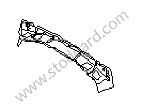 98650267301GRV - CROSS MEMBER for Porsche Boxster 987 05-08 &bull; 2005 &bull; Boxster 2.7 &bull; Cabrio &bull; Automatic Gearbox