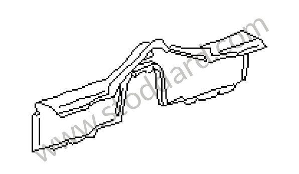 98655103300C50 - LINING for Porsche Boxster 986 97-04 &bull; 1997 &bull; Boxster 2.5 &bull; Cabrio &bull; Manual Gearbox, 5 Speed