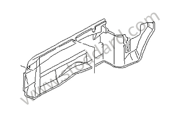 98655104503A31 - LINING for Porsche Boxster 986 97-04 &bull; 2003 &bull; Boxster 2.7 &bull; Cabrio &bull; Automatic Gearbox