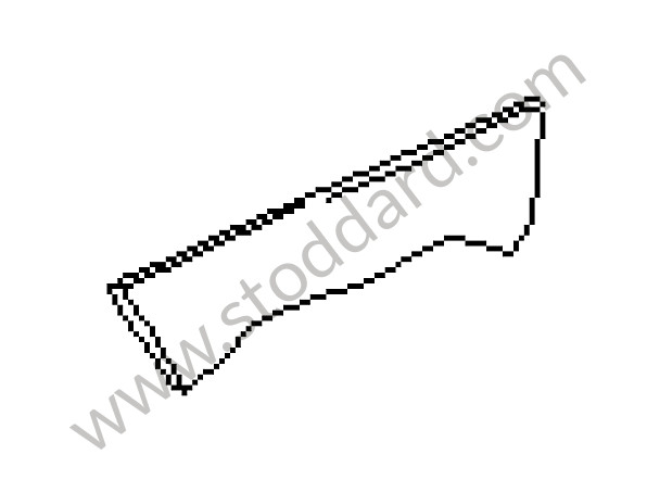 98655297400P12 - TRIM FOR SWITCH for Porsche Boxster 986 97-04 &bull; 2000 &bull; Boxster S 3.2 &bull; Cabrio &bull; Manual Gearbox, 6 Speed