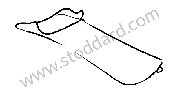 98655518202D05 - LINING for Porsche Boxster 986 97-04 &bull; 2000 &bull; Boxster 2.7 &bull; Cabrio &bull; Manual Gearbox, 5 Speed