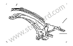 CONVERTIBLE TOP FRAME BLACK / BLACK (98656191103A09)