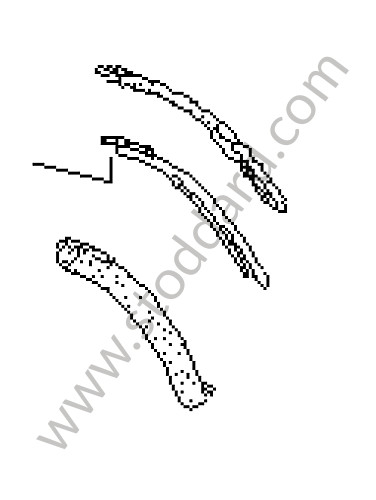 98656192301 - SET OF SEALS for Porsche Boxster 986 97-04 &bull; 2000 &bull; Boxster 2.7 &bull; Cabrio &bull; Automatic Gearbox