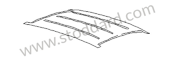 98656311101A21 - INNER LINING for Porsche Boxster 986 97-04 &bull; 1997 &bull; Boxster 2.5 &bull; Cabrio &bull; Manual Gearbox, 5 Speed
