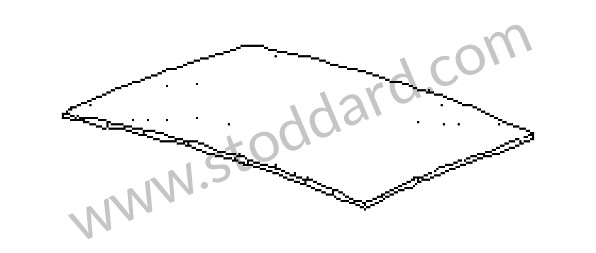 98656352300 - SOUND ABSORBER for Porsche Boxster 987 05-08 &bull; 2005 &bull; Boxster 2.7 &bull; Cabrio &bull; Manual Gearbox, 5 Speed
