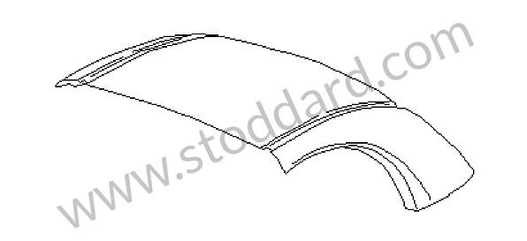 98656391103GRV - HARDTOP for Porsche Boxster 986 97-04 &bull; 2000 &bull; Boxster S 3.2 &bull; Cabrio &bull; Automatic Gearbox