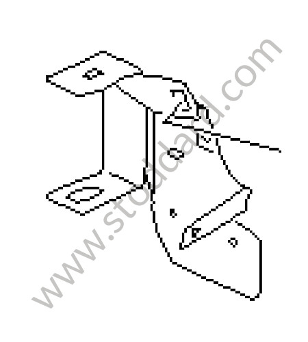 98661018001 - DISCONNECTING PLUG CONSOLE for Porsche Boxster 986 97-04 &bull; 2000 &bull; Boxster 2.7 &bull; Cabrio &bull; Manual Gearbox, 5 Speed