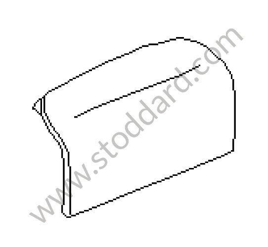 98680397300A10 - COVER for Porsche Boxster 986 97-04 &bull; 1997 &bull; Boxster 2.5 &bull; Cabrio &bull; Automatic Gearbox