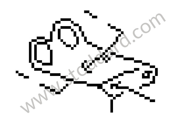 99311013451 - SUPPORT for Porsche 993 Turbo &bull; 1995 &bull; 993 Turbo &bull; Coupe &bull; Manual Gearbox, 6 Speed