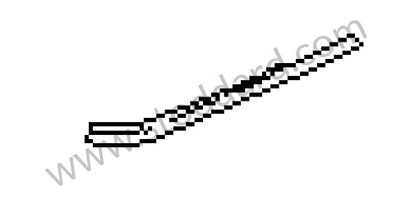 99350179300GRV - RAIL for Porsche 993 &bull; 1994 &bull; 993 Carrera 2 &bull; Cabrio &bull; Automatic Gearbox