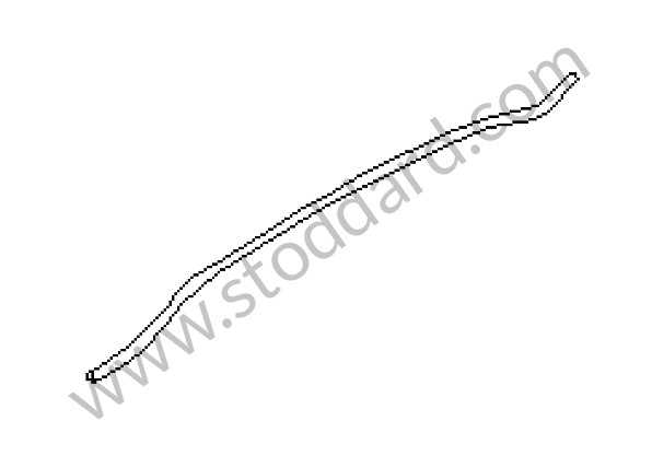 99350228300GRV - GUIDE TUBE for Porsche 993 &bull; 1994 &bull; 993 Carrera 2 &bull; Cabrio &bull; Automatic Gearbox