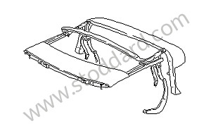 CONVERTIBLE TOP FRAME 